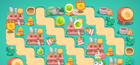 保卫萝卜4秋天的第一杯奶茶第十关通关攻略(图1)